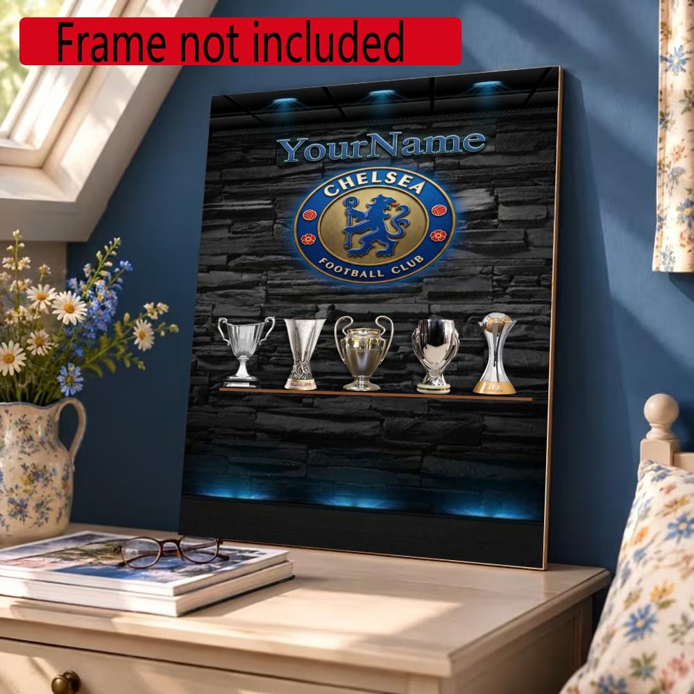 Chelsea Fc Personalized Name Diamond Paintings Mosaic Wall Round Diamond Art Painting Kits Embroidery Crystal Accessories Frameless