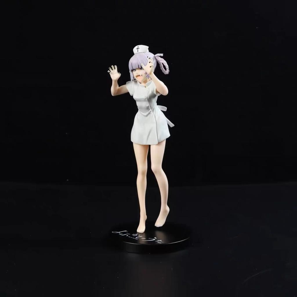 18cm Anime Call Of The Night Nanakusa Nazuna Vampire Nurse PVC Action Figure Collection Model Doll Ornaments Toys Gift
