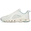 New Cushioned Slip Resistant Abrasion Resistant Breathable Low Top Running Shoes Men's White 112225581-1