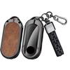 SANRILY Key Holder for Fiat, Smart Key Case, Key Protection, Fits Fiat500 500C, 500L,