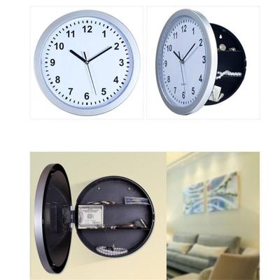 Duvar Saati Kasa Kutusu Yaratıcı Vintage Gizli Gizli Saklama Kutusu Nakit Para Mücevher Ev Ofis Güvenlik Saat Tarzı Kasalar