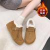 Birkenstocks Winter Velvet New Thick-soled Warm Loafers Cotton Shoes Velvet Thickened Snow Fluff Shoes