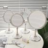 Double-Sided Magnifying Vanity Mirror with Storage for Makeup and Dressing Table