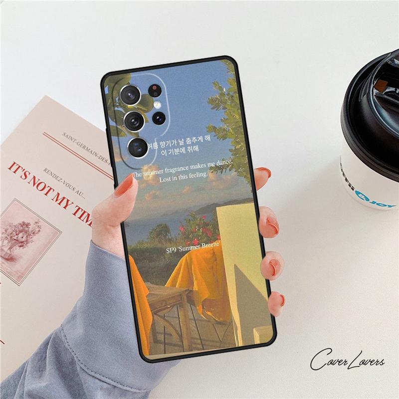 SF9 Summer Breeze phone case For Samsung Galaxy S24 S25 S23 S22 Ultra Note 10 20 Plus S20 S21 FE Cover