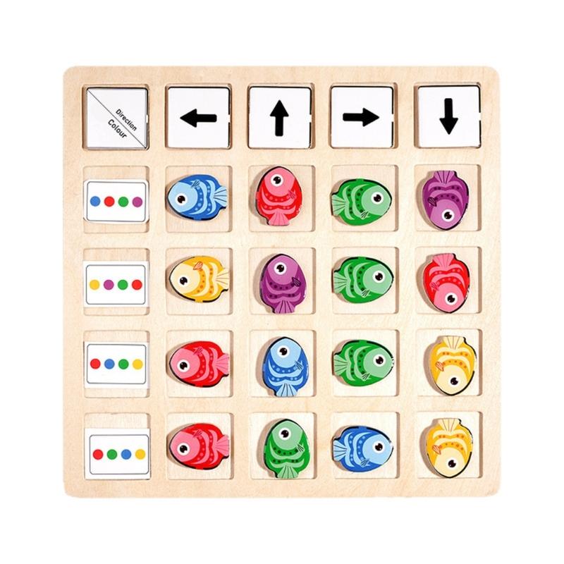

Learning Toy For Cognitive Skill Development Color Direction Logical Games Focusing Enhancement Childrens Educational Play 1
