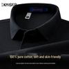 Men's 100% Cotton Long-Sleeve Polo Shirt