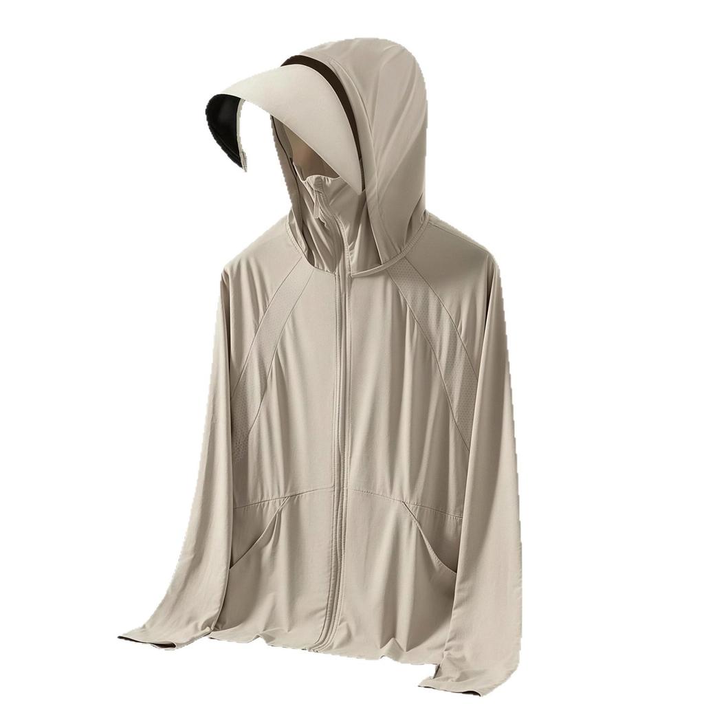 Outdoor sunscreen clothing women's summer 1011 new UV protection ice silk loose breathable cool sunscreen clothing thin jacket