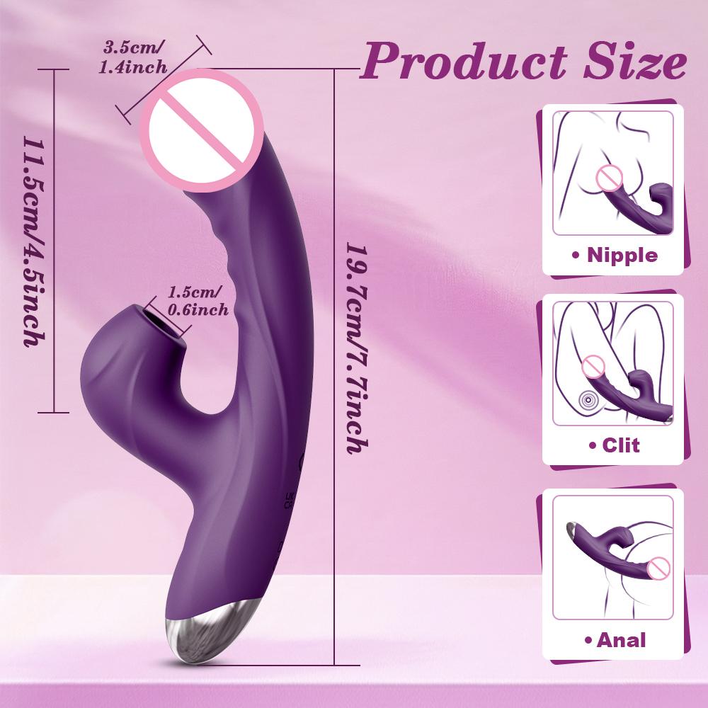 Powerful Sucking Dildo Vibrator for Women Vacuum Clitoris Stimulator G-Spot Vibrating  Female Clit Sucker Adult Sex Toy