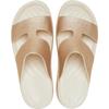 Crocs Getaway Plattform Sandalen, Glitzer, H-Riemen, Stucco, 27cm