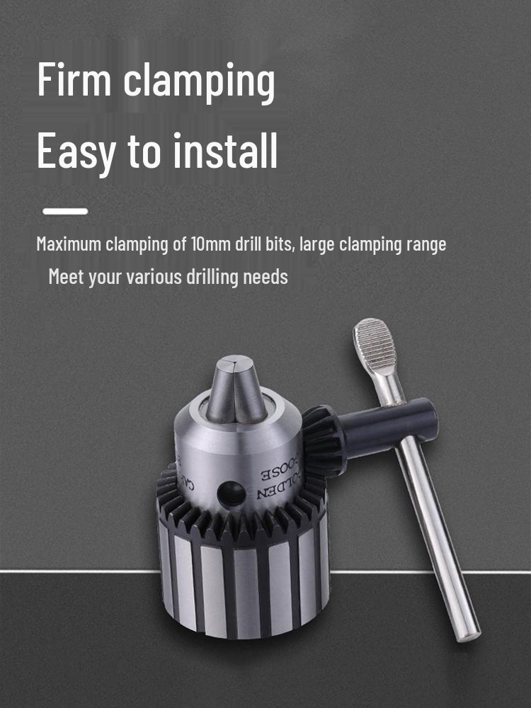 Chu Ao Hand and Bench Drill Chuck: 0.6-16mm Wrench-Type Machine Tool Accessory