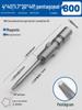 Magnetic 4mm Electric Screwdriver Bit with 800 Internal Hexagon, 5-Star Slotted, and Triangular Bit, 3C