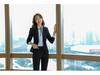 Women's High-End Formal Suit for Autumn/Spring - Elegant Workwear for Beauty Salon & Jewelry Store