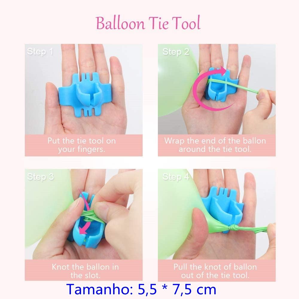 Balloon tape Deconstructed arch 5 meters There are several color options balloon