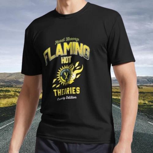 New Shirt Game Theory Food Theory Flaming Hot Active T-Shirt Funny Size S - 5XL S