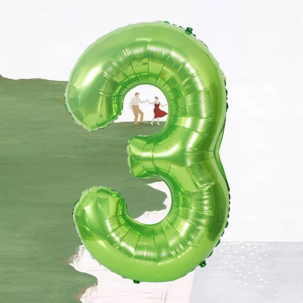 42 Inch Number  0-9 Color Large Number 1,Digital For Birthday Party Celebration Decorations Supplies, Foil Number For Wedding Anniversary