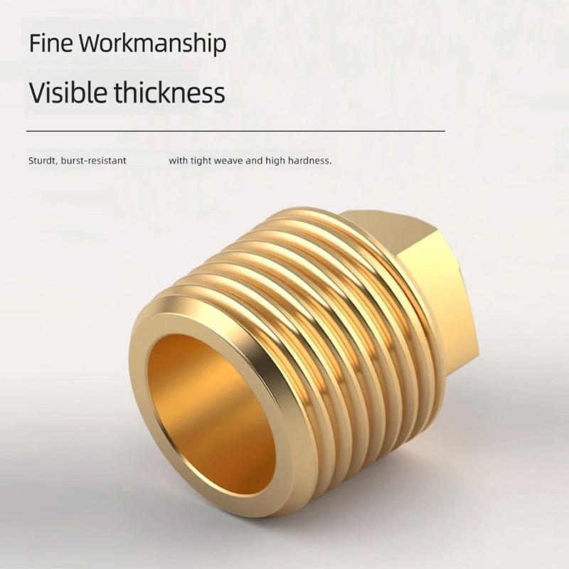Marine Drain Replacement Part 1/2 in Pipe Thread Male Fitting, Metal 2 Pack with Wrench Flat Base for Water Tanks, Roller Openings, and Service Work