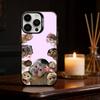 Monkey abstract Funny Phone Case For iPhone 17,16,15,14,13,12,11,Pro Max,Plus Candy Silver Cover