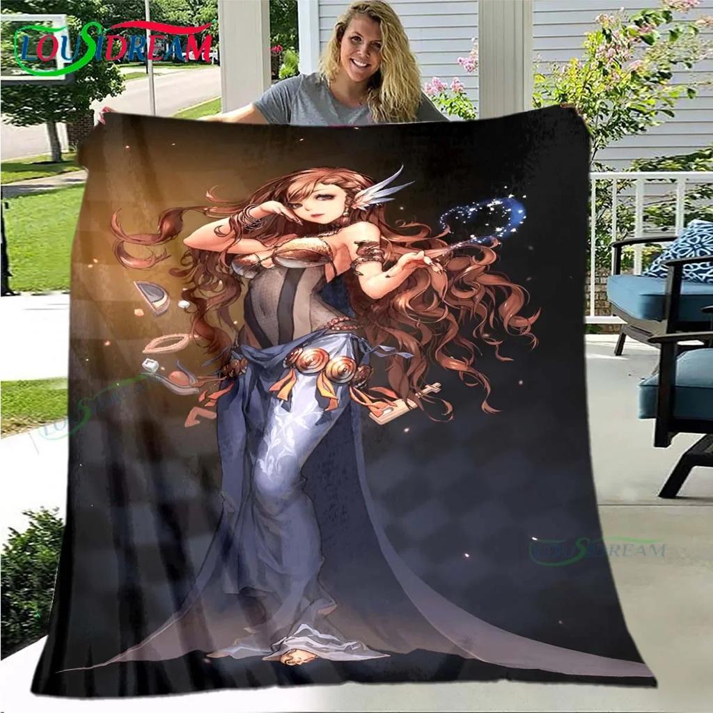 Fashion Game D-Destiny Child Four Seasons Blanket Sofa Cover Travel Bed Plush Blanket Travel Office Break Blanket Gift