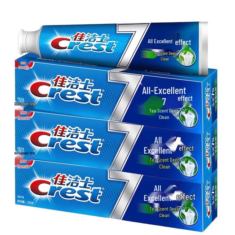 Crest 7-Effect Deep Clean Tea Toothpaste