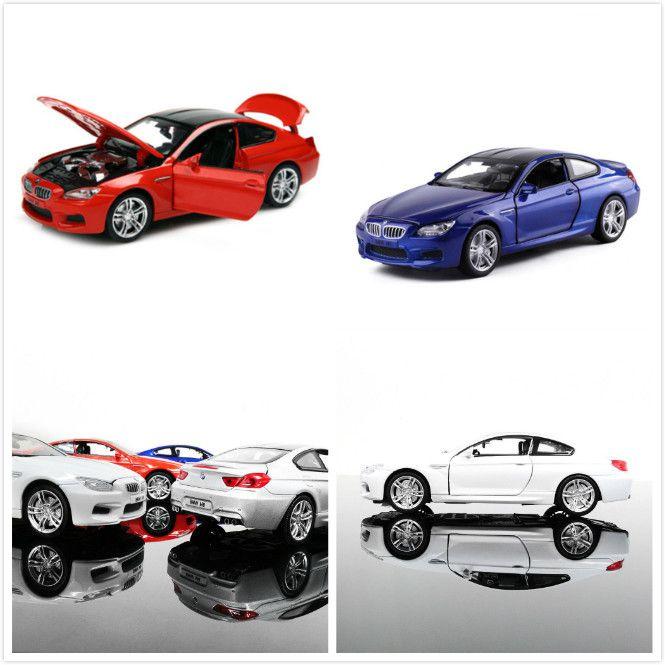 Luxurious M6 Metal Diecast 132 Model Car Toy With Sound And Light Features