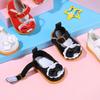 Boots 14 Inches 5.5cm Bow Decorate Mini Bow Shoes Doll Shoes Doll Leather Shoes Doll Casual Shoes