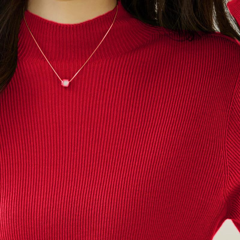 Srcr Women's Cashmere Wool Blend Turtleneck Sweater