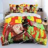 3D Anime Chainsaw Man Denji Cartoon Bedding Set Printed Duvet Cover Sheet Pillowcase Bed Soft Quilt Cover Full Queen King Size