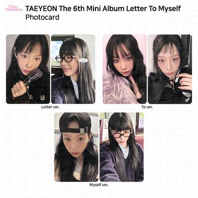 Taeyeon 6e minialbum Brief aan mezelf Officiële fotokaart KPOP K-POP SNSD