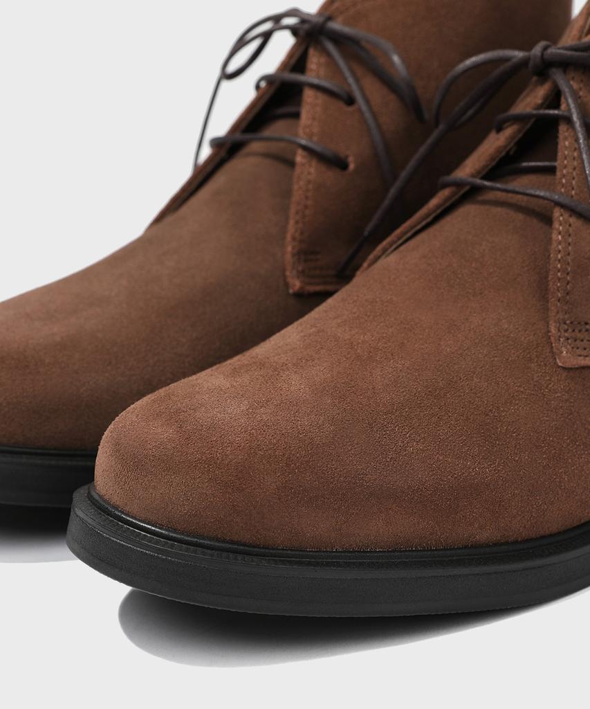 Firenze Atelier [Second.A] Basic Round Toe Chukka Boots 2Ndf4900Bs [Brown]