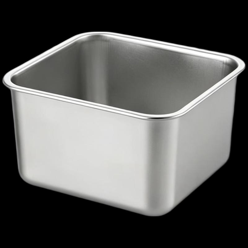 Jingzhouyuan 201 Stainless Steel Square Seasoning Box