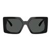 Versace Logo Detail Square Sunglasses Women sunglasses Black O4478U-OGB18755_ONUL