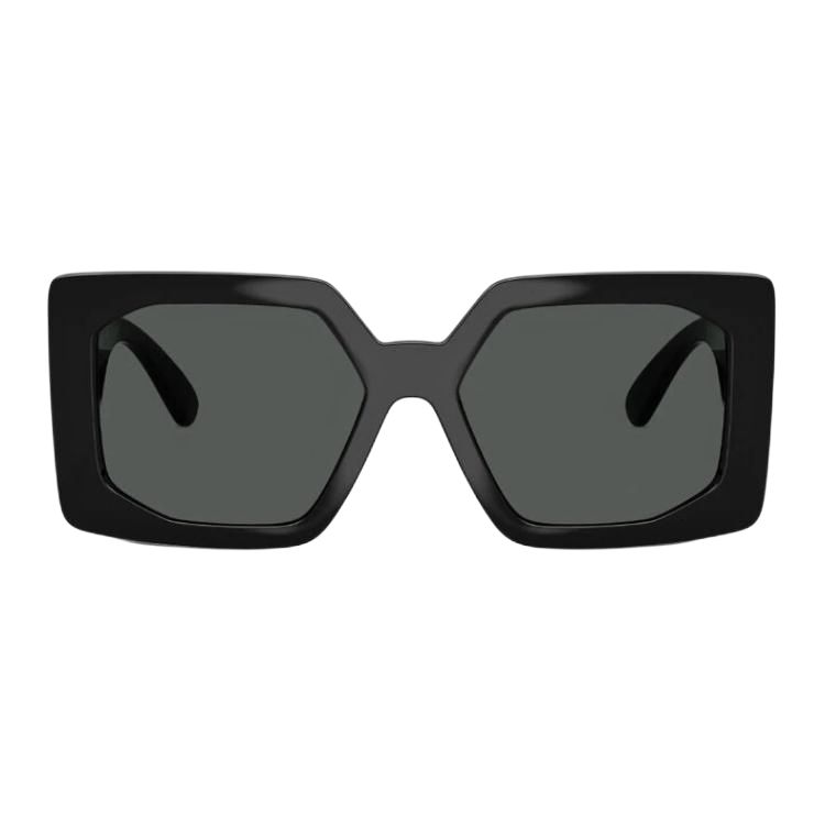 Versace Logo Detail Square Sunglasses Women sunglasses Black O4478U-OGB18755_ONUL