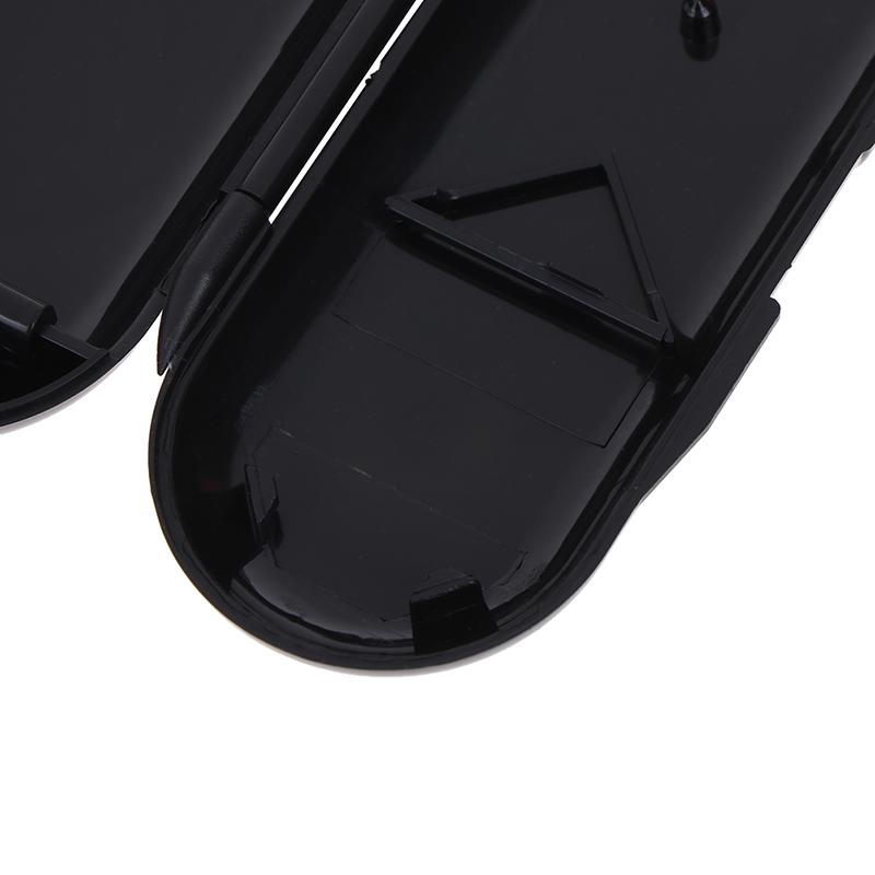 1X Black Plastic Dart Storage Case Lightweight Darts Box For Dart Collection