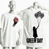 Green Day Hayran Hediyesi Tişört Unisex Unisex Harajuku Oversize Unisex Kısa Kollu Sokak Giyimi Yüksek Kalite Çiftler Rahat Yumuşak