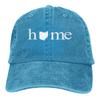 Cotton Denim Cap Home In Ohio State Baseball Dad Cap Adjustable Classic Sports for Men Women Hat Gray One Size
