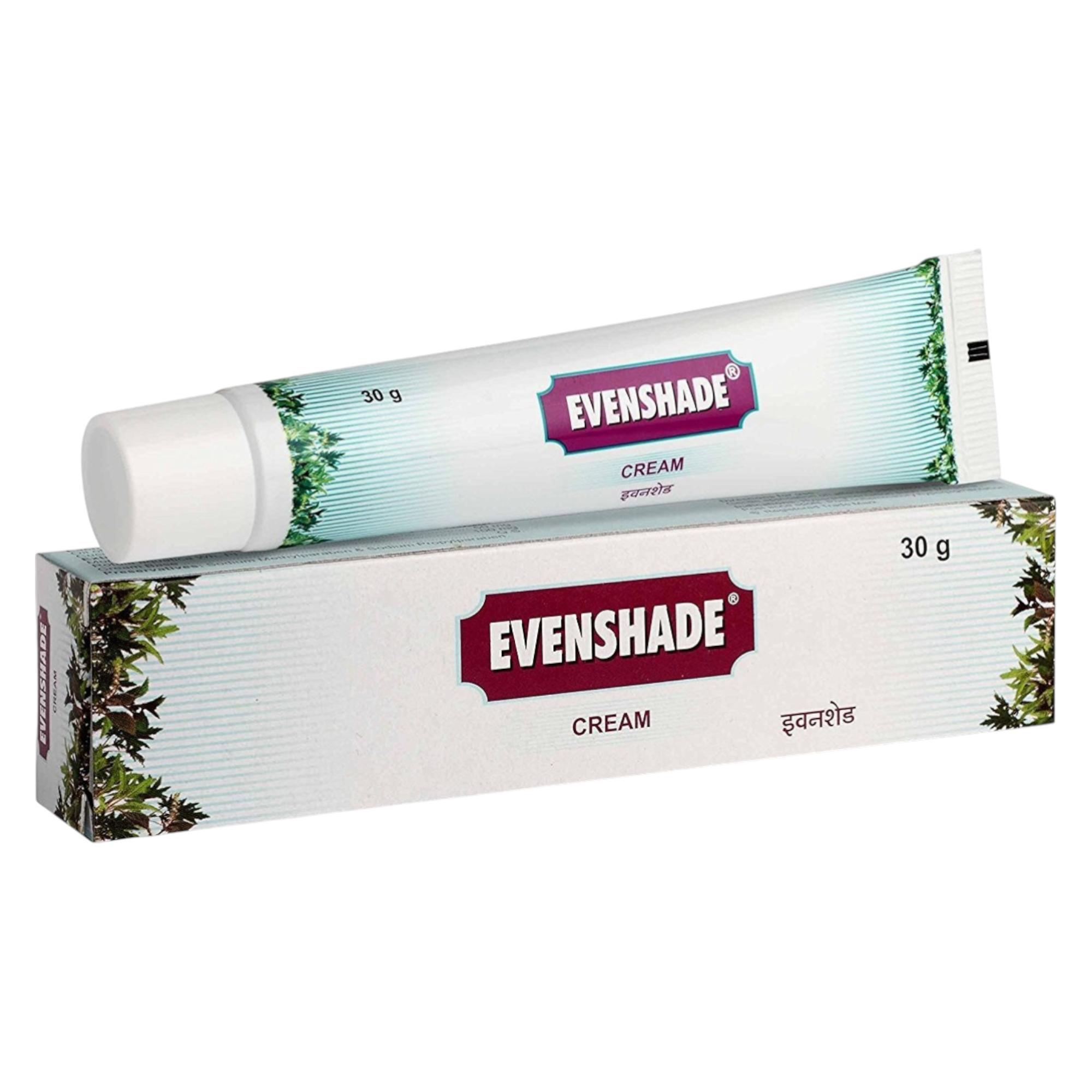 

Charak Pharma Evenshade Крем 30 г X Упаковка из 2 шт. для темных пятен, несовершенств и ровного тона кожи