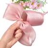 5m/Roll 6cm Wide DIY Crafts Sparkling Yarn Garment Accessories Chiffon Ribbon Roll Elegant Pleated Gifts Wrapping Supplies