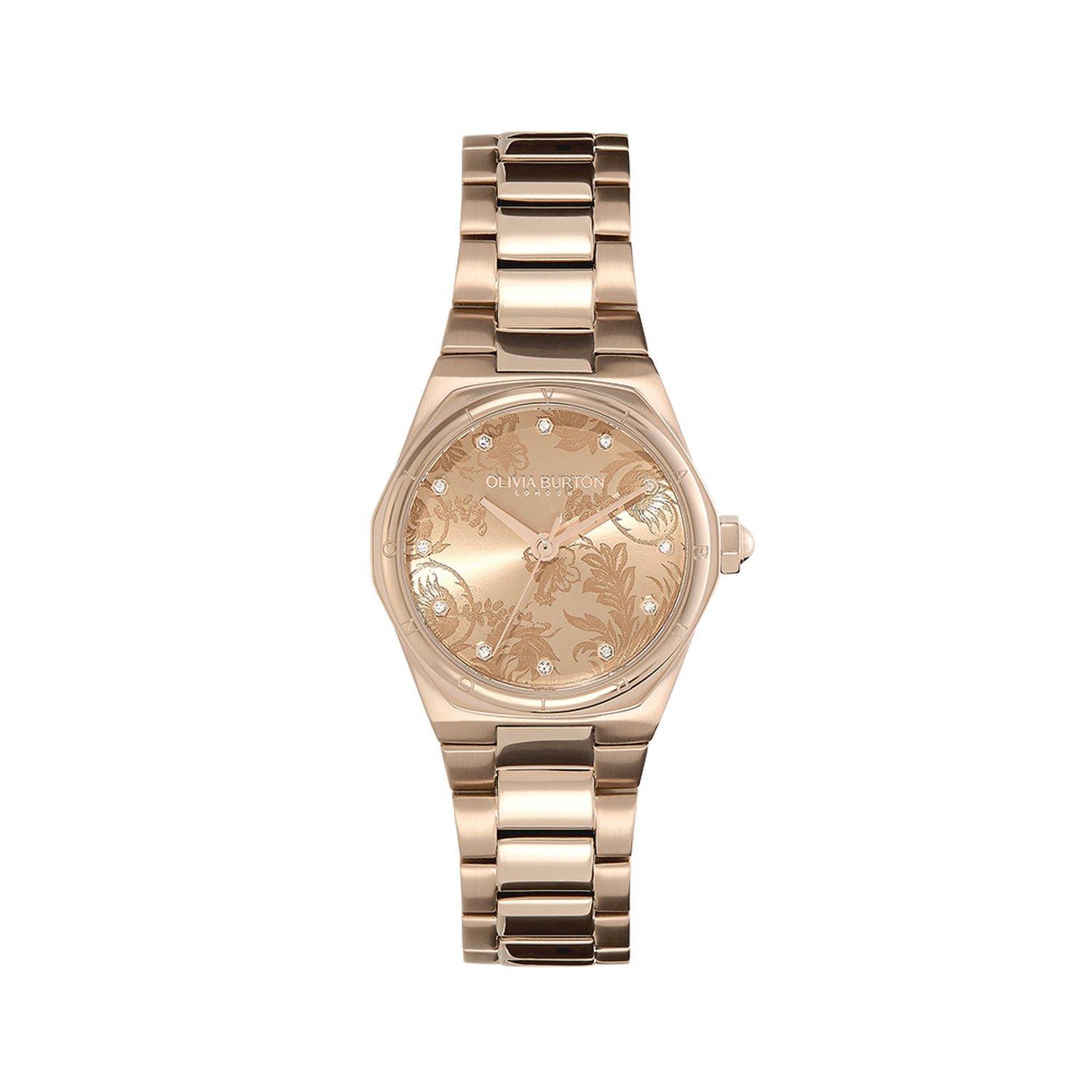 [Olivia Burton] Mini Hexa Rose Gold (24000110) Women s Watch