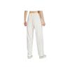 Nike Sportswear Chill Knit Fashion Mid-Rise Straight Leg Fleece Casual Pants Women Bottoms Light-Brown Sail HJ0923-104