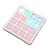 Sxhlseller Wireless MIDI Controller Pad, Dynamic RGB Backlight, Portable USB C MIDI Controller Strike Pad for Arrangers, Compact and Portable Design