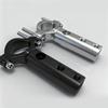 Motorcycle Headlight Mount Aluminum Alloy Extension Bracket for Scooter Rearview Mirror, Universal for Commuting & Touring