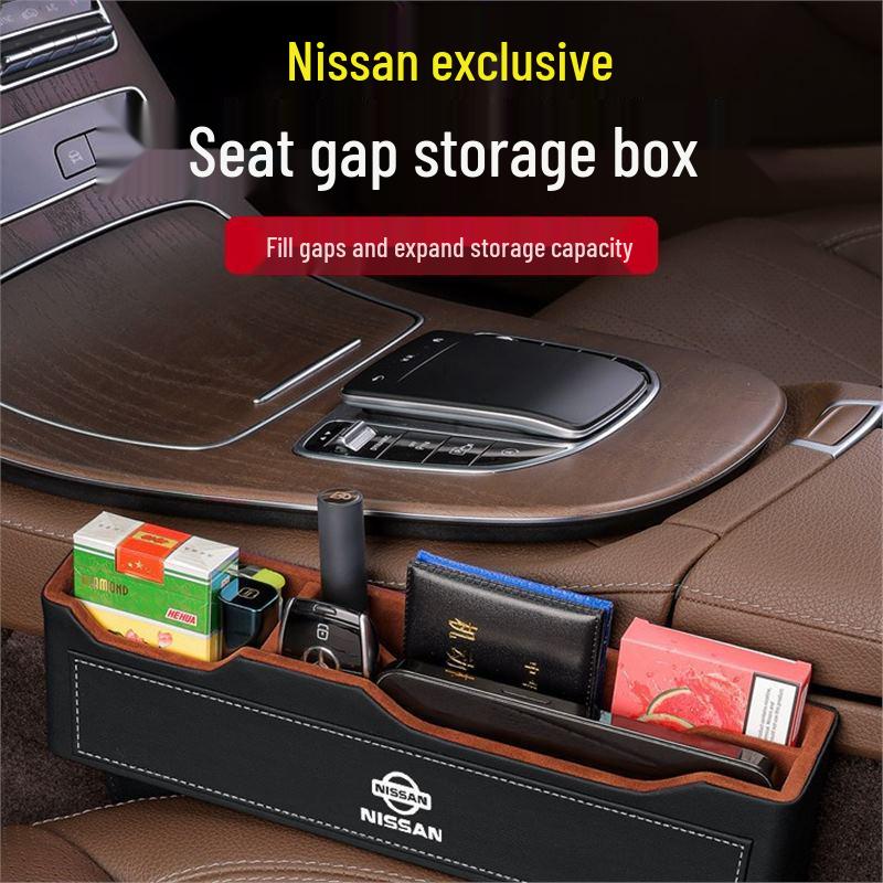 Nissan Car Seat Gap Organizer for Bluebird, Sylphy, Qashqai, Tiida, Teana