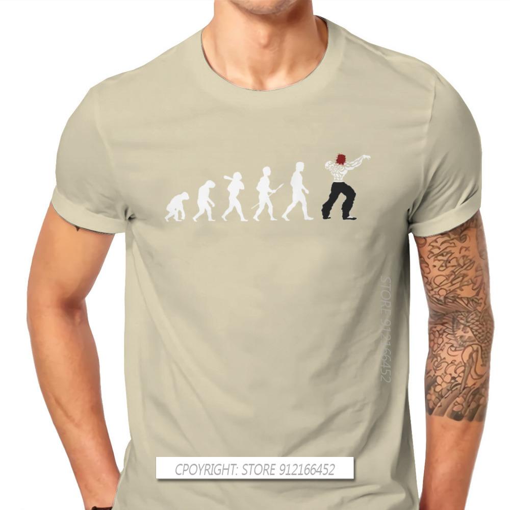 Grappler Baki Hanma Yujiro Dou Manga Tričko Pro Muže Evoluce Ogre Humor Trička Tričko Designér Trendy Volné