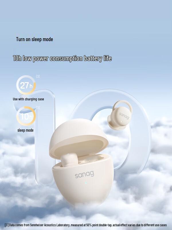Sanag J20S True Wireless Noise Cancelling Sleep Earbuds