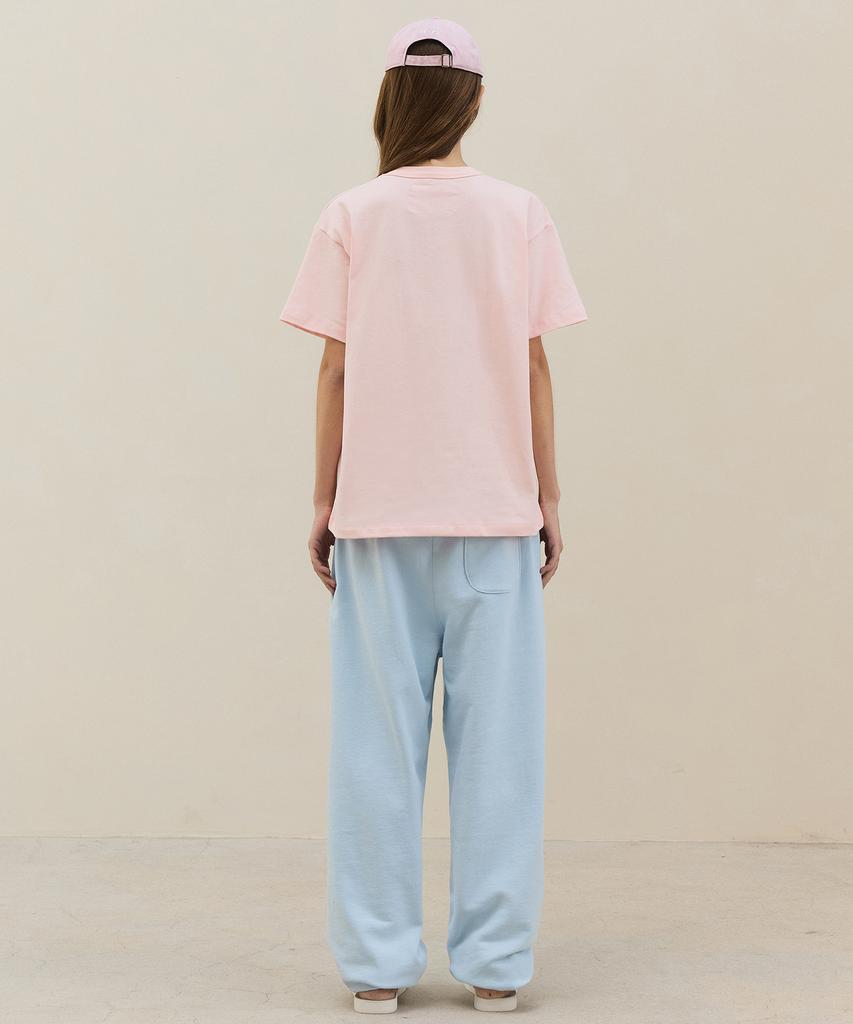 Matile Stichi Logo T-Shirt / Pink