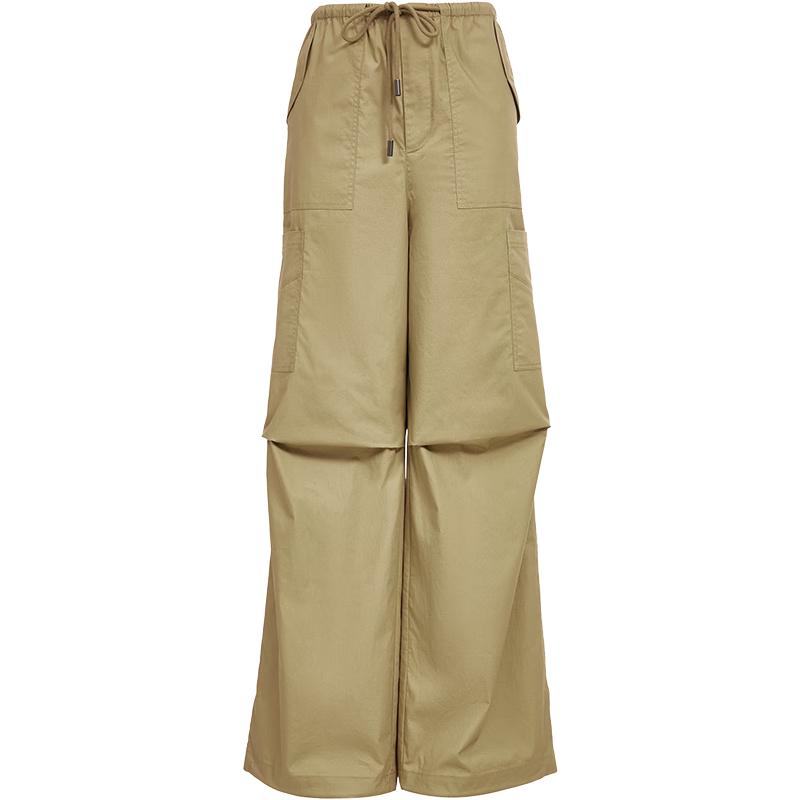 

ONLY Women s Pure Cotton Loose Fit Cargo Pants M