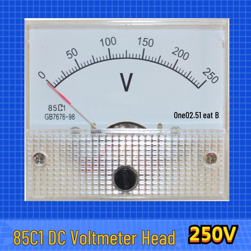 85C1 DC Zeiger-Amperemeter: 50mA-10A Bereich