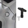7700422600Alufelgen-Mittelkappen-Schraubenbolzen mit Schlüssel für RENAULT CLIO MK2 MK3 1998-2012 für RENAULT MEGANE MK1 MK2 1995-2009