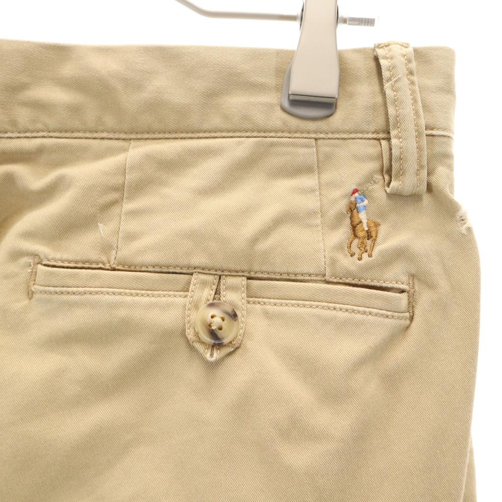 Polo Ralph Lauren Damage Processing Chino Pants W28 Khaki Beige Men's Used