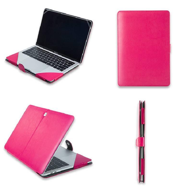 Case Suitable Laptop For Pro 11 13 15 Pu Leather Protective Sleeve
